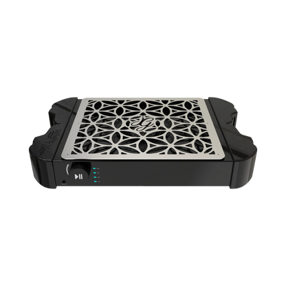 De infinity Glow dust collector in de kleur zwart